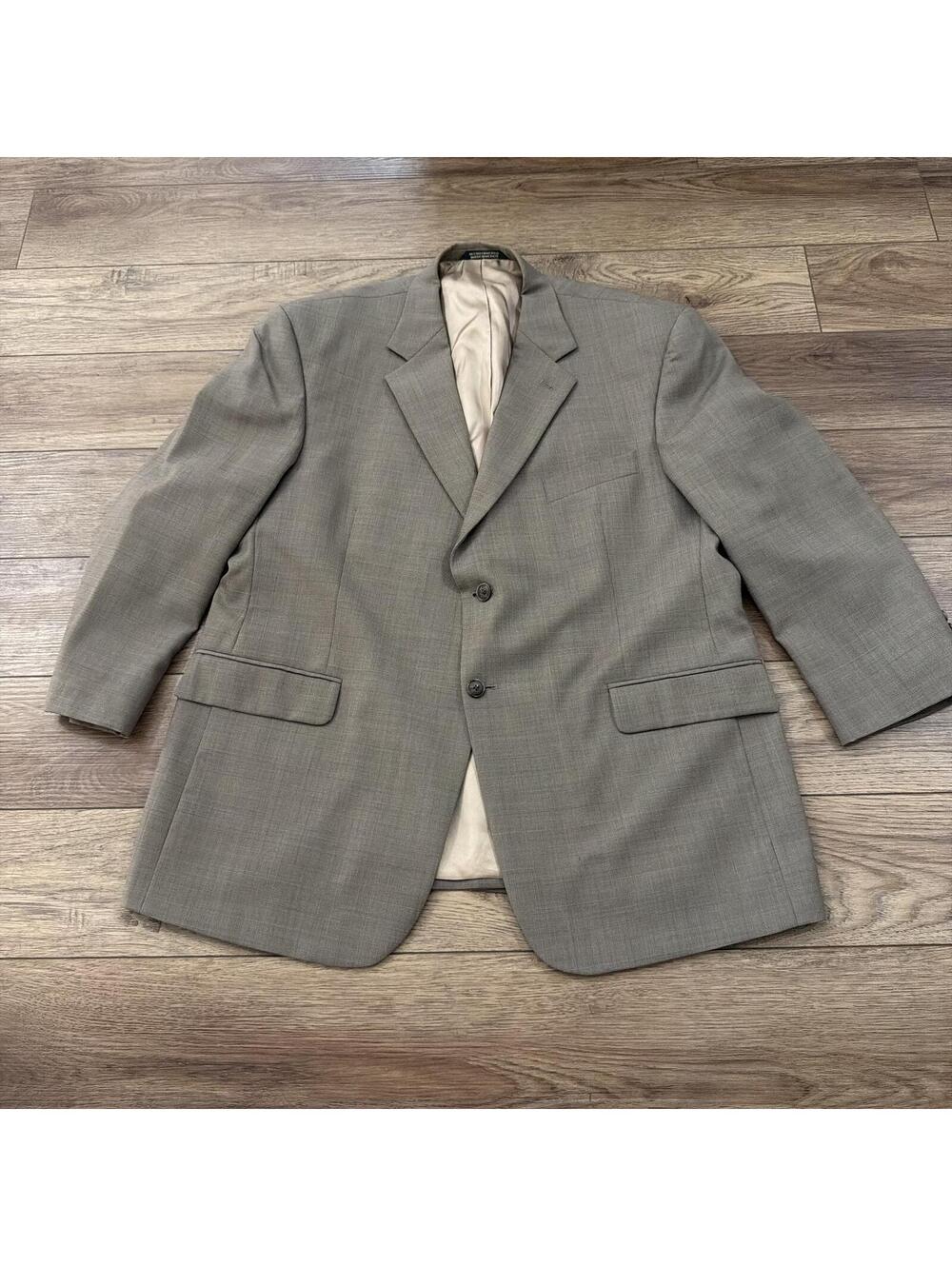 Vintage Stafford Woolmark Suit Wool Jacket Blazer 46 Short